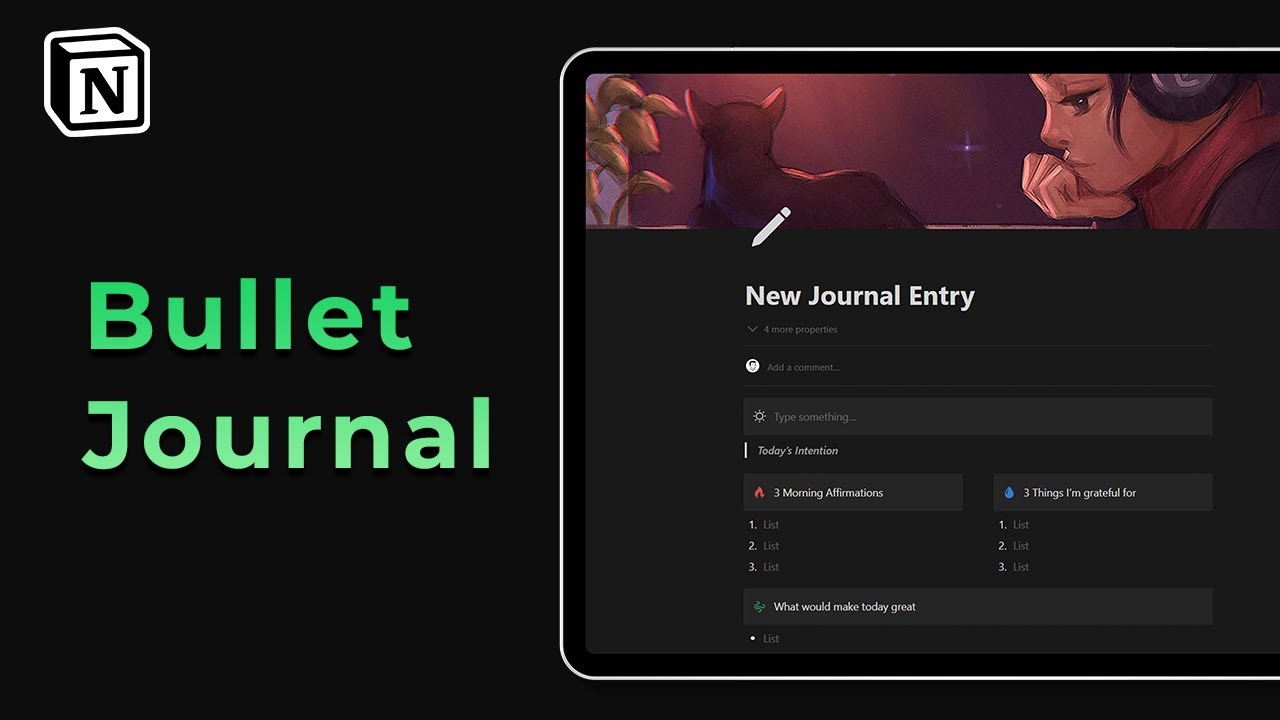 How to Create a Simple Bullet Journal in Notion