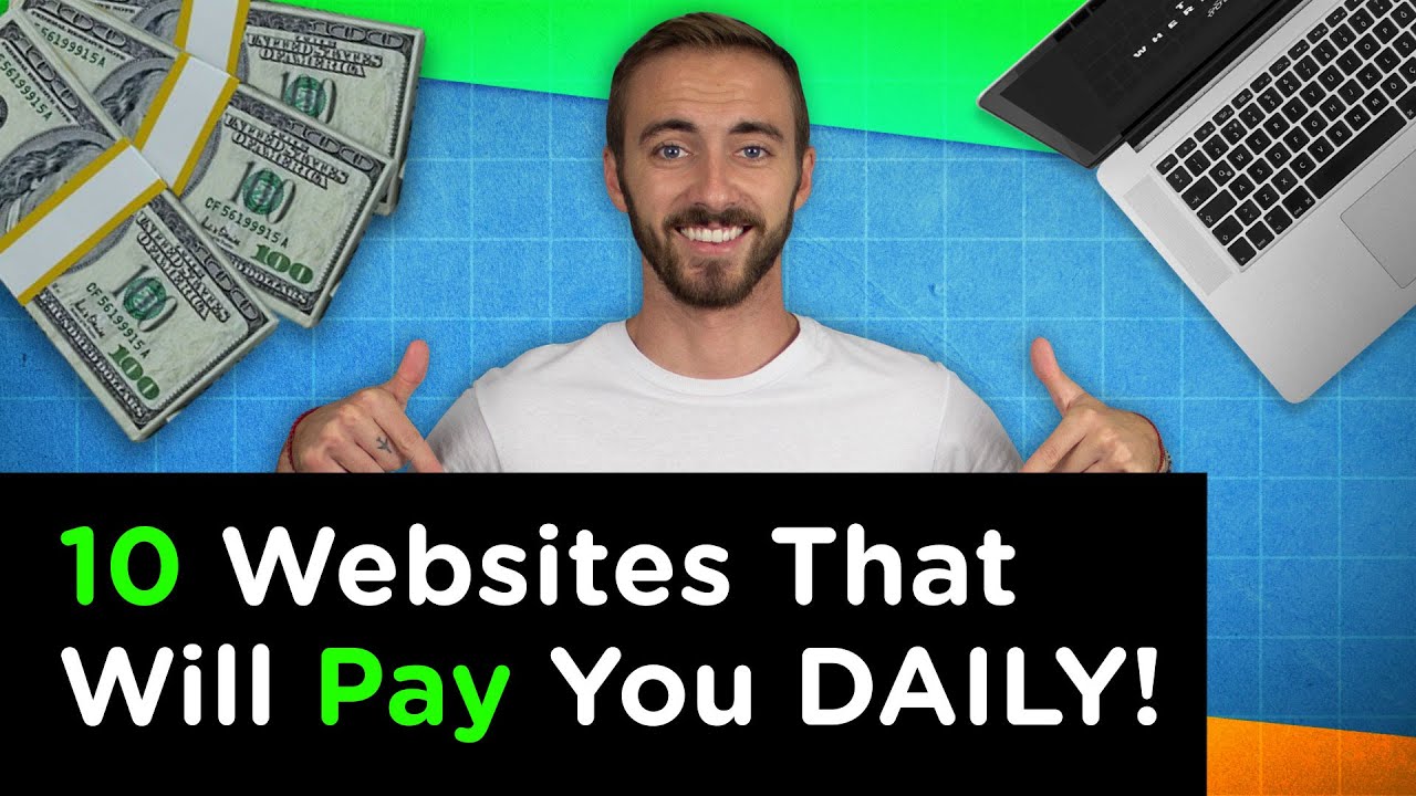 5 Websites That Will Pay You EASY Money Daily